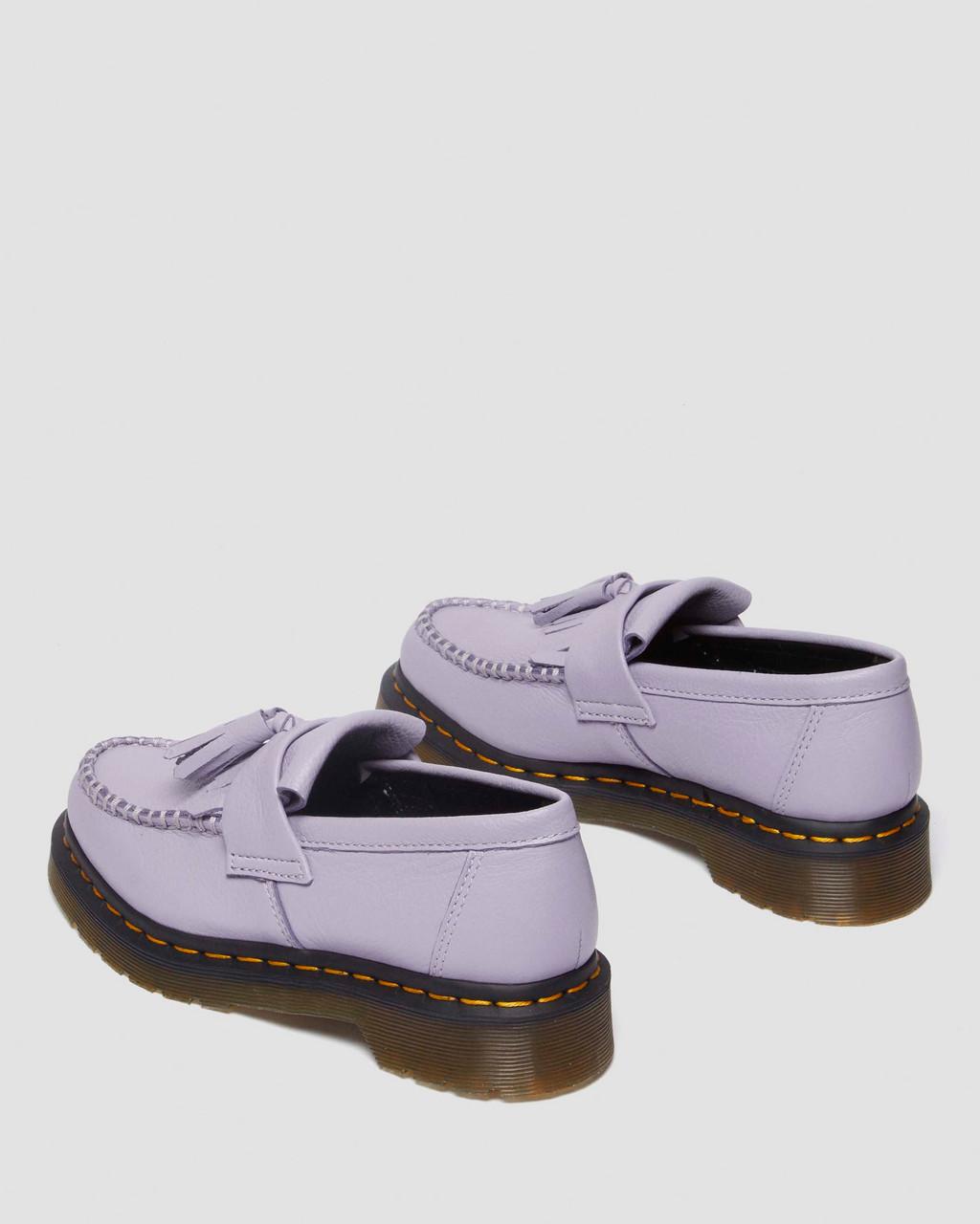 Mocasines Dr Martens Adrian Virginia Leather Tassel Mujer Lavanda | 76414058