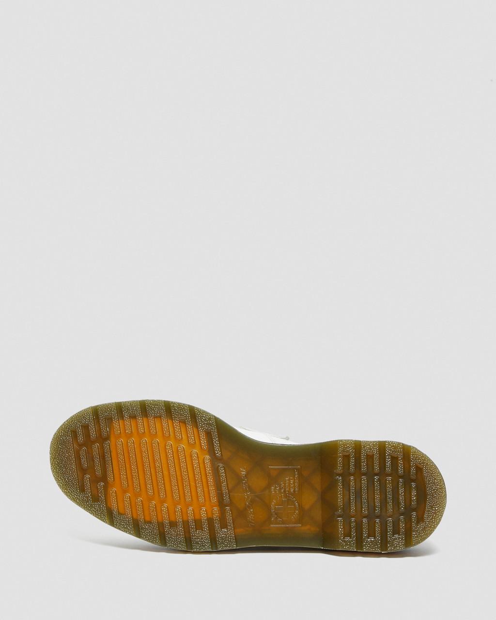 Mocasines Dr Martens Adrian Yellow Stitch Leather Tassel Mujer Blancos | 46530044