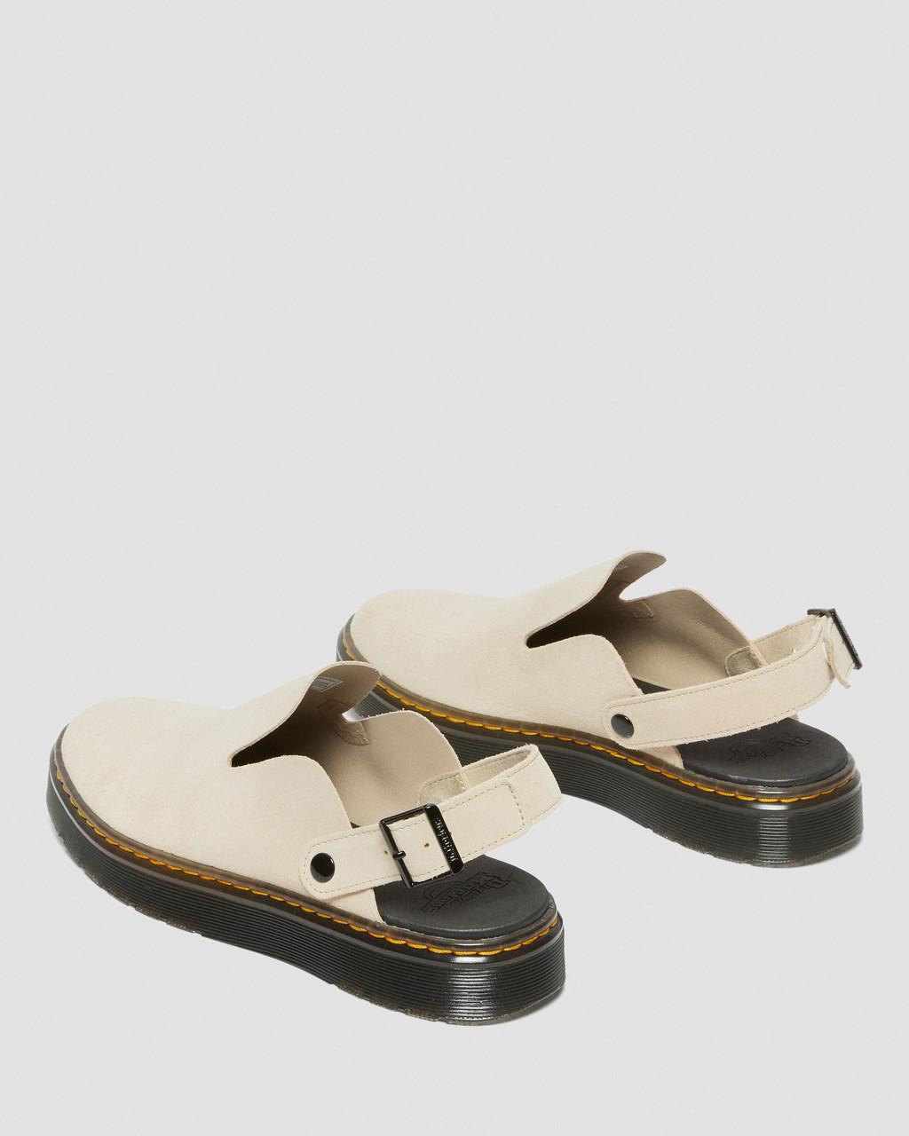 Mulas Dr Martens Carlson Suede Casual Slingback Hombre Marrom | 75935319