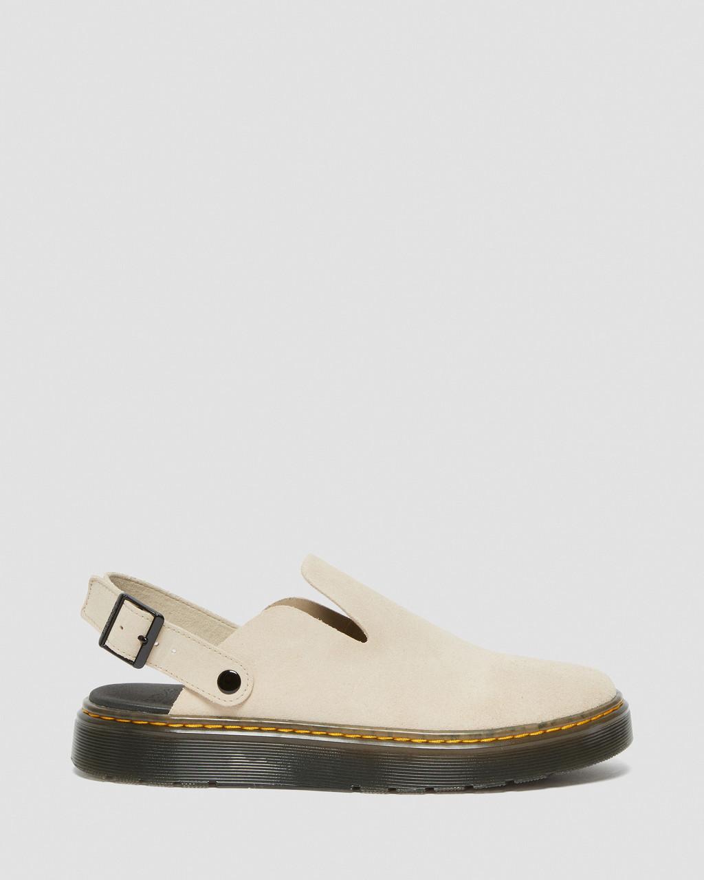 Mulas Dr Martens Carlson Suede Casual Slingback Hombre Marrom | 75935319