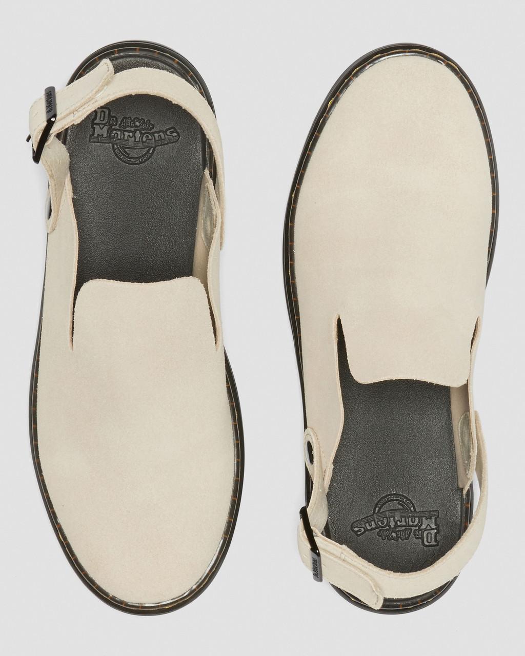 Mulas Dr Martens Carlson Suede Casual Slingback Hombre Marrom | 75935319