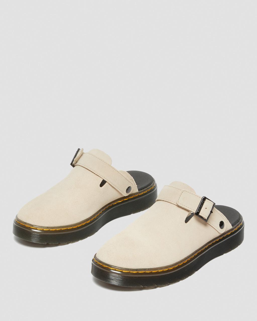 Mulas Dr Martens Carlson Suede Casual Slingback Hombre Marrom | 75935319