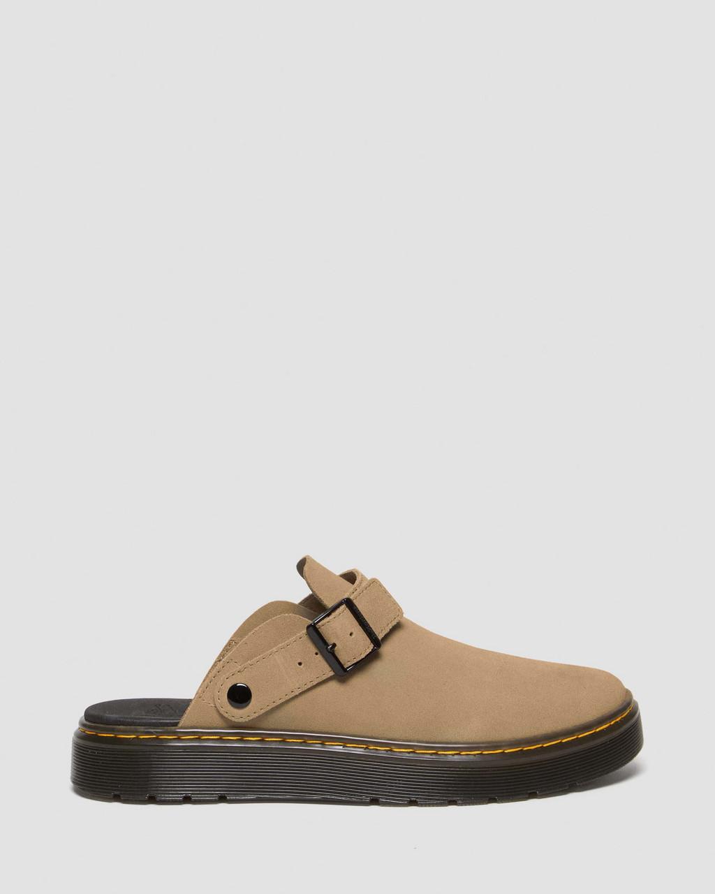 Mulas Dr Martens Carlson Suede Casual Slingback Mujer Marrom | 58319921