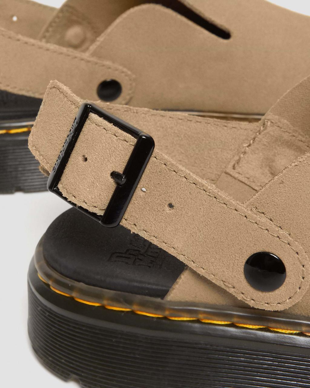 Mulas Dr Martens Carlson Suede Casual Slingback Mujer Marrom | 58319921