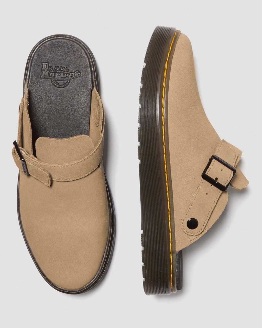 Mulas Dr Martens Carlson Suede Casual Slingback Mujer Marrom | 58319921