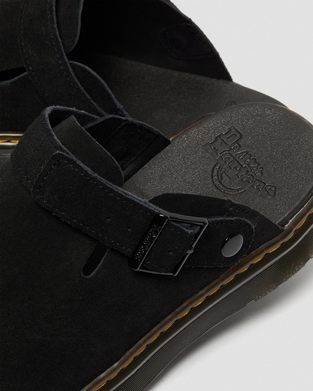 Mulas Dr Martens Carlson Suede Casual Slingback Mujer Negros | 56263937