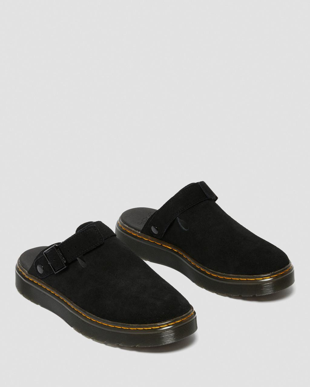 Mulas Dr Martens Carlson Suede Casual Slingback Hombre Negros | 16765515