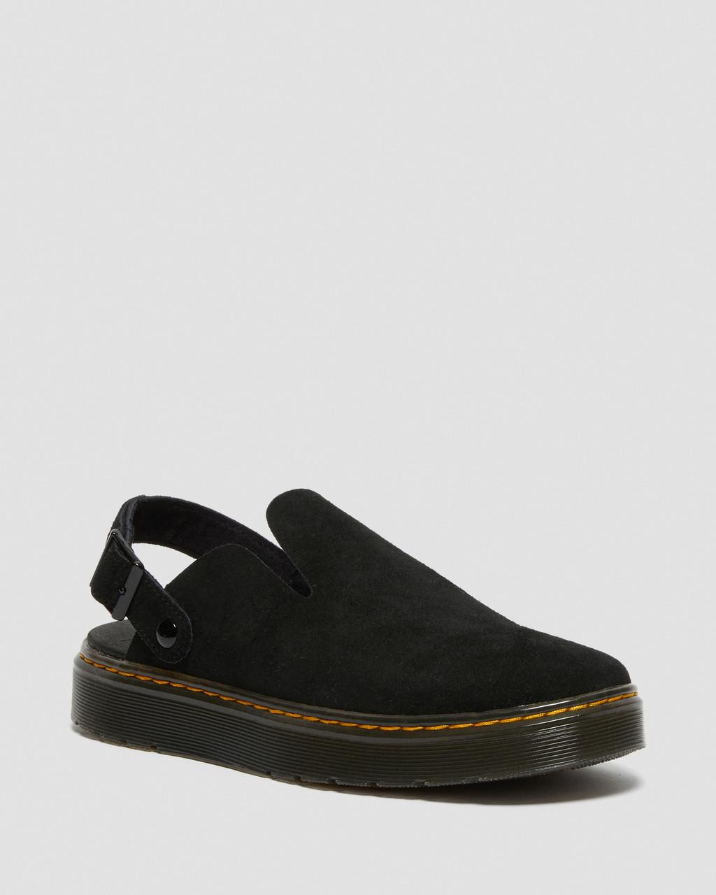 Mulas Dr Martens Carlson Suede Casual Slingback Hombre Negros | 16765515
