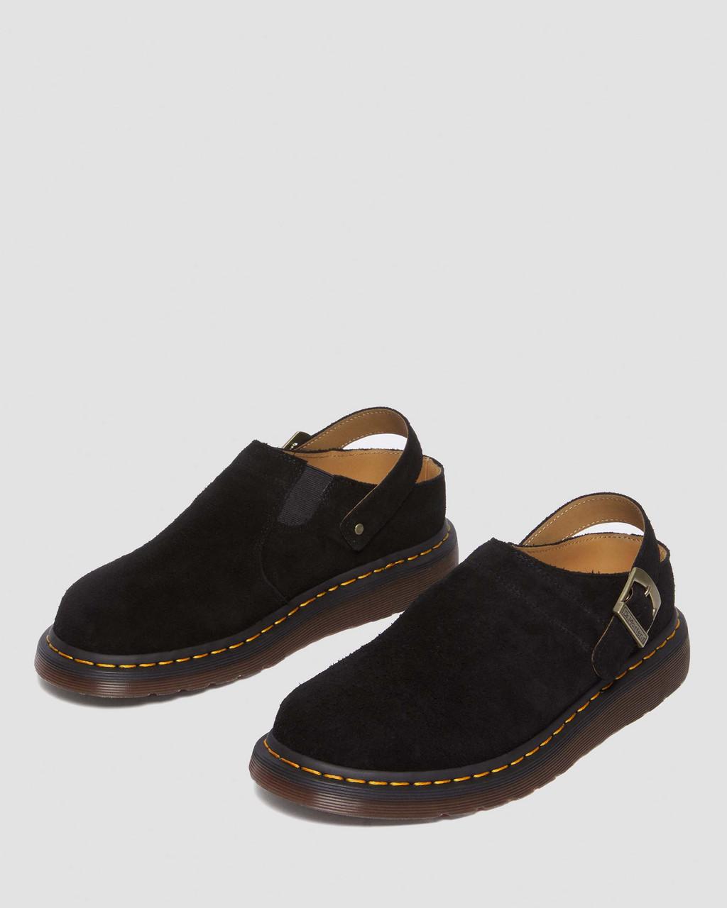 Mulas Dr Martens Isham Desert Oasis Suede Hombre Negros | 67976654