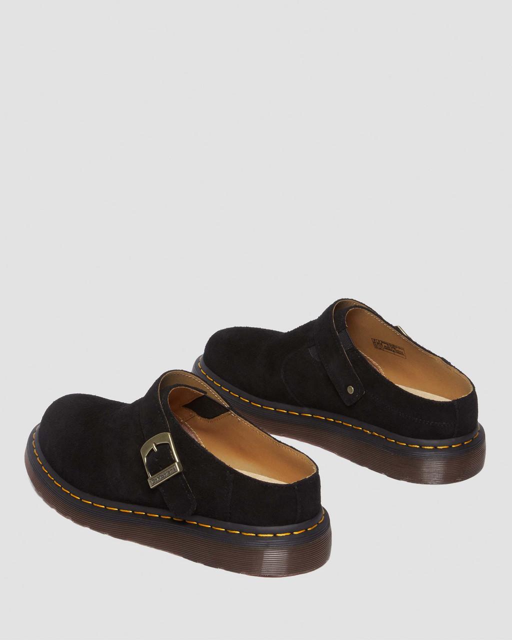 Mulas Dr Martens Isham Desert Oasis Suede Hombre Negros | 67976654