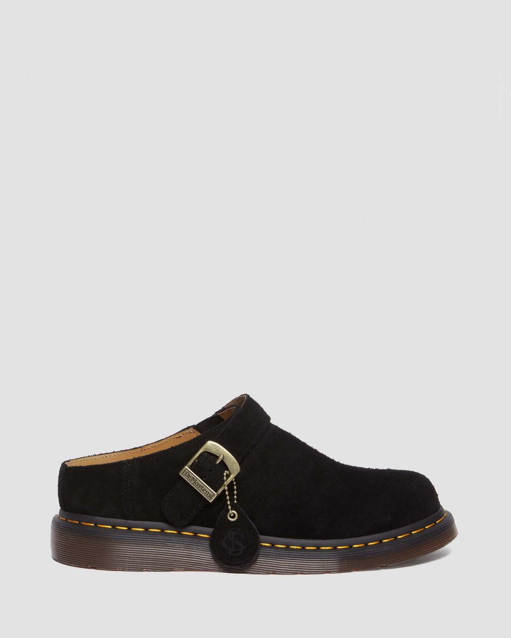 Mulas Dr Martens Isham Desert Oasis Suede Hombre Negros | 67976654