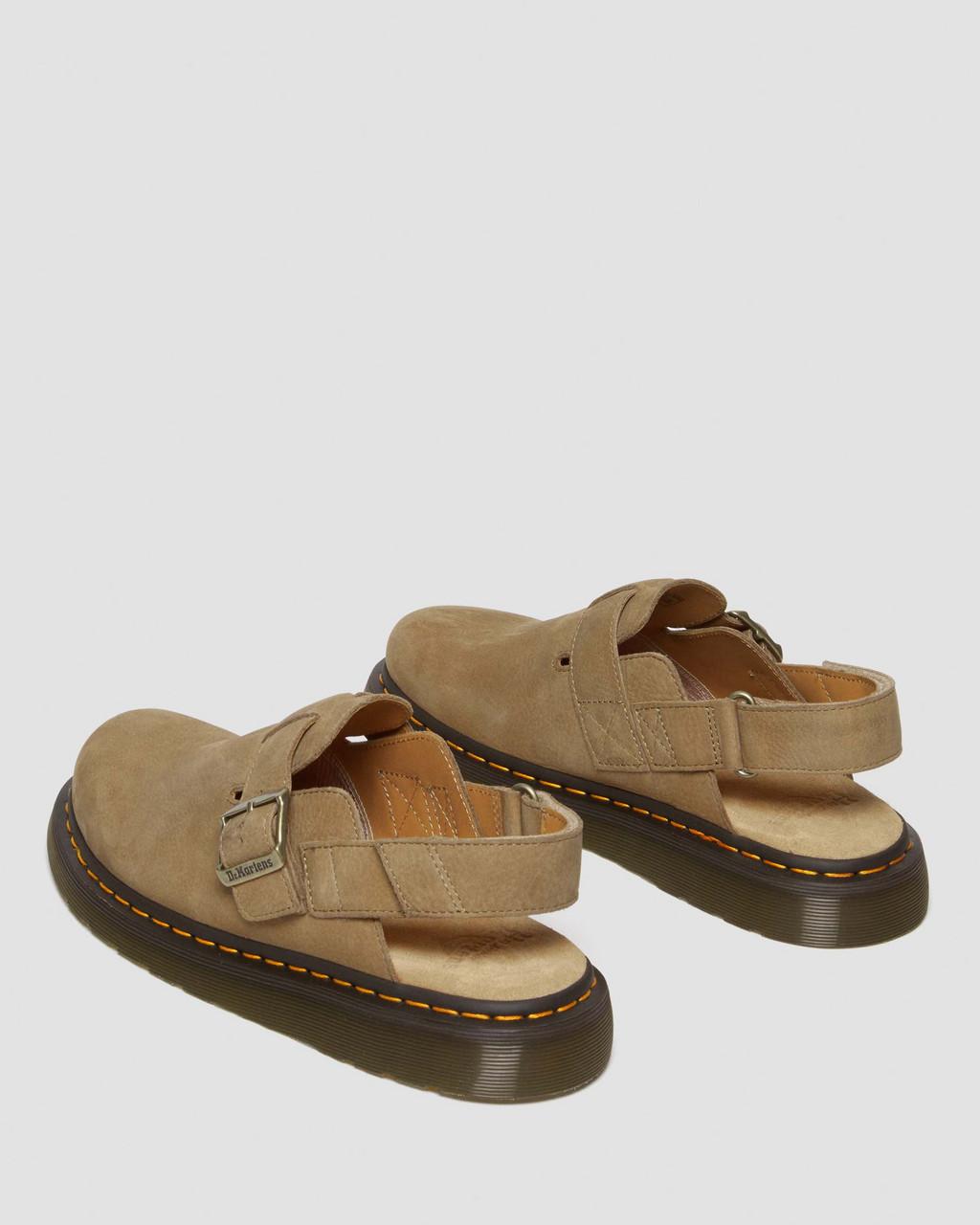 Mulas Dr Martens Jorge II Tumbled Nubuck Leather Slingback Mujer Marrom | 68654883