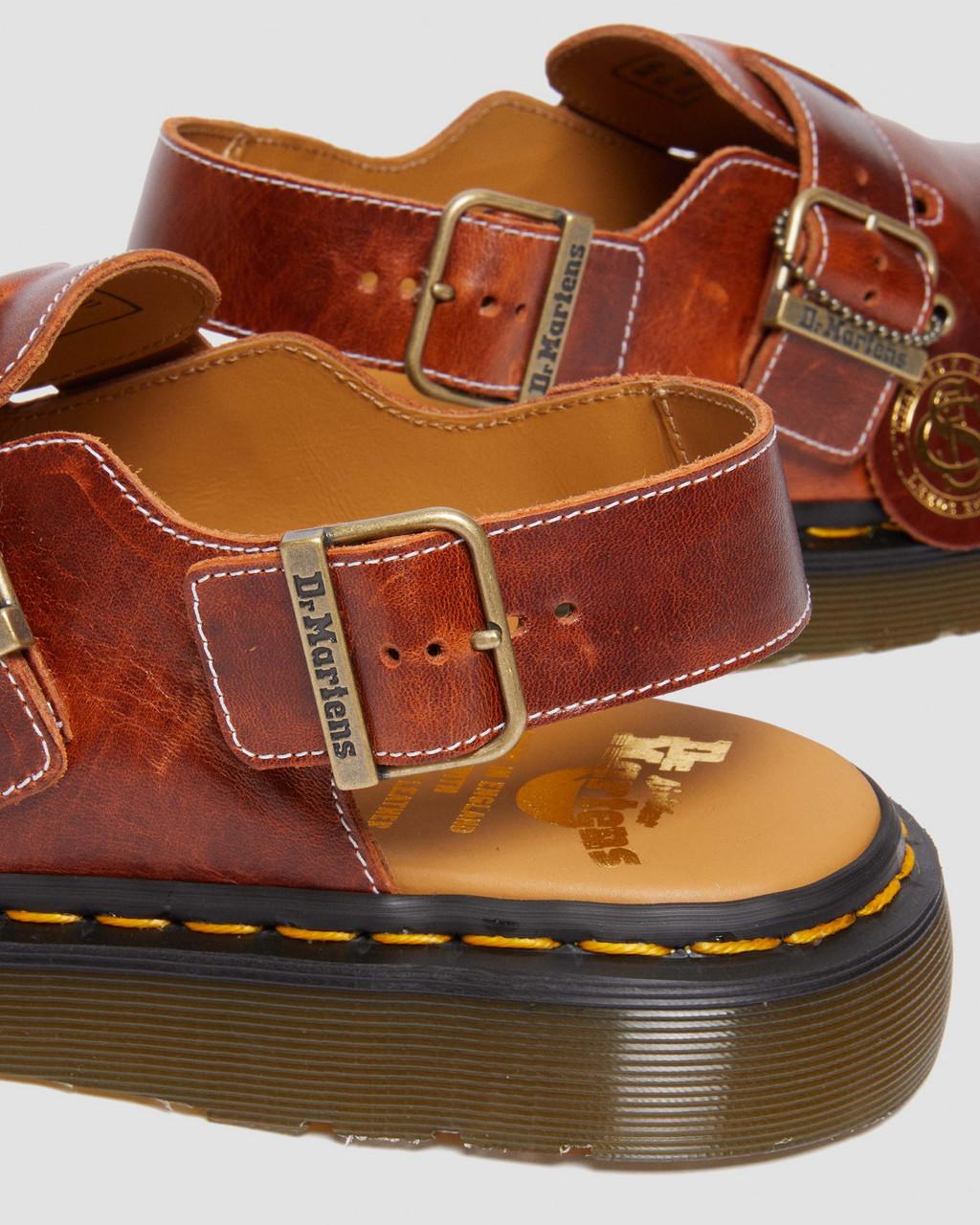 Mulas Dr Martens Jorge Made in England Classic Leather Slingback Mujer Marrom | 48529647