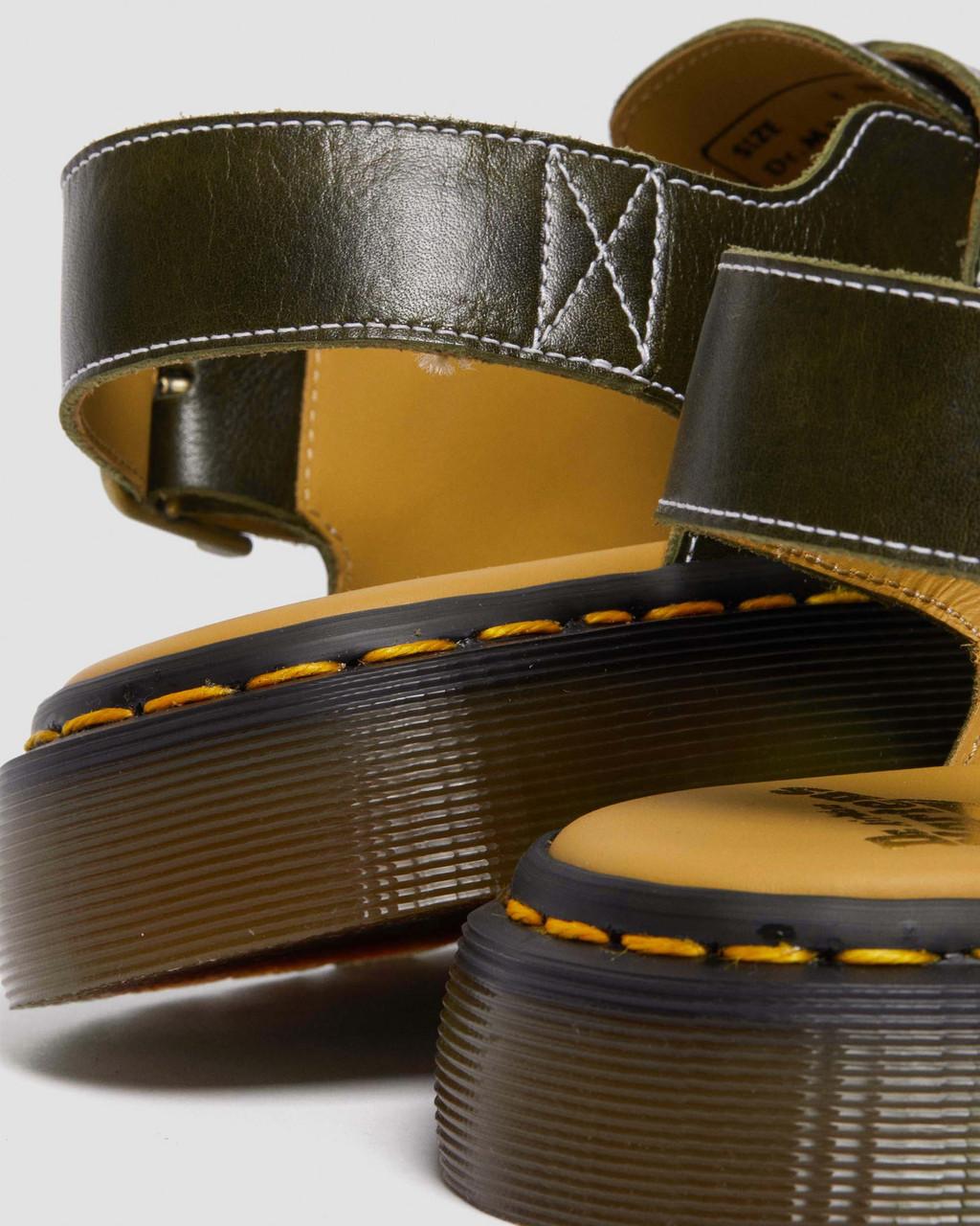 Mulas Dr Martens Jorge Made in England Classic Leather Slingback Hombre Verde Oliva | 44477864