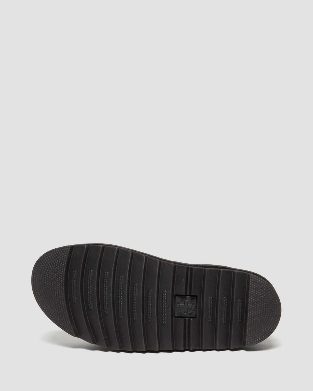 Sandalias Dr Martens Olson Tumbled Nubuck Leather Gladiator Zip Mujer Negros | 25615448