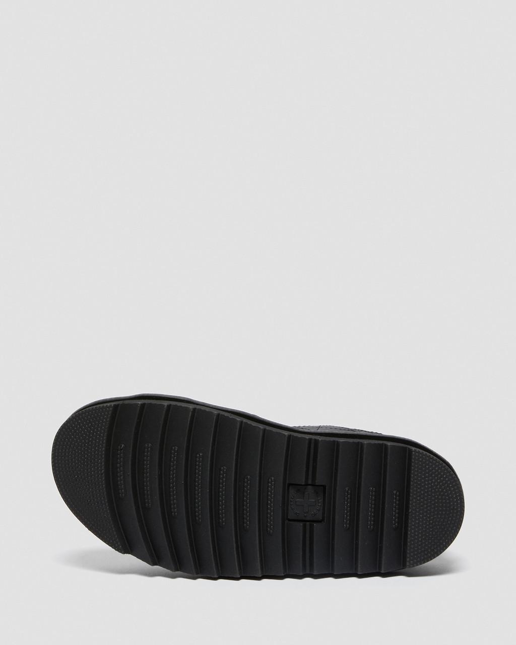 Sandalias Dr Martens Voss II Leather Strap Mujer Negros | 99027825