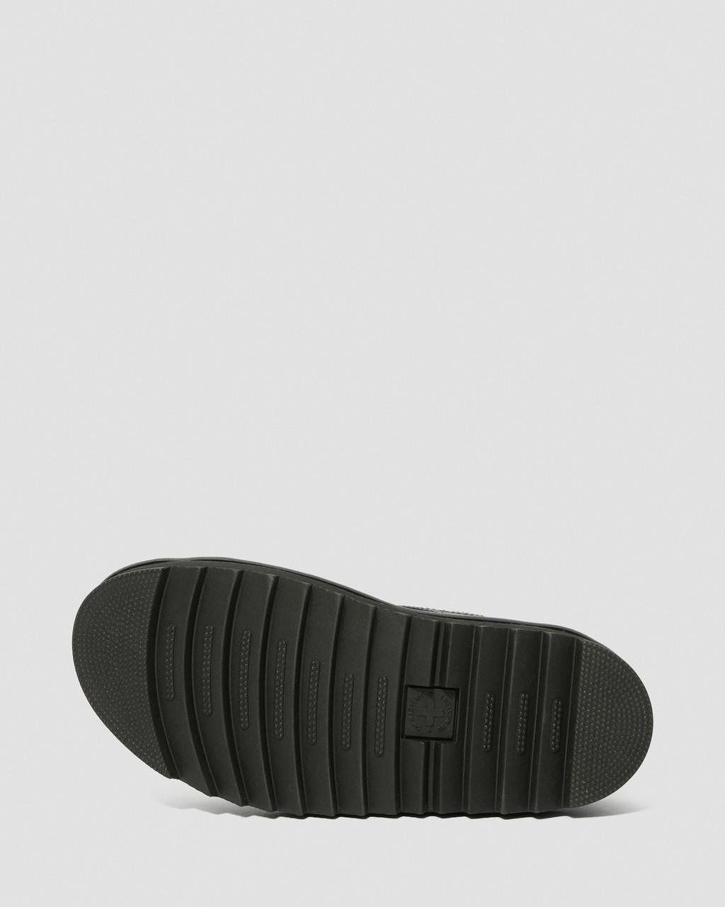 Sandalias Dr Martens Voss Leather Strap Mujer Negros | 30400861