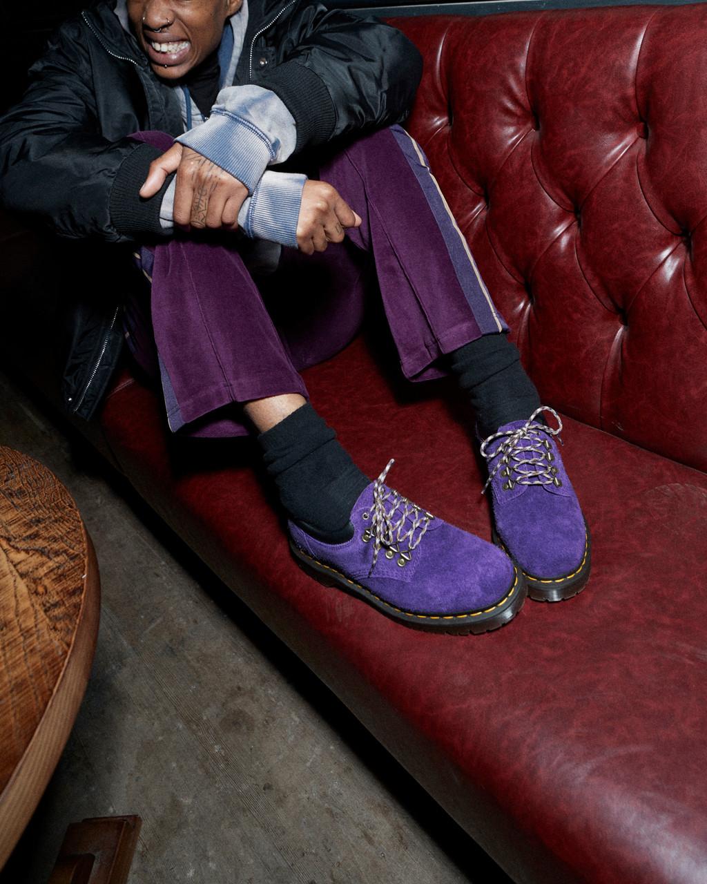 Zapatos Casual Dr Martens 8053 Ben Suede Mujer Morados | 44275402