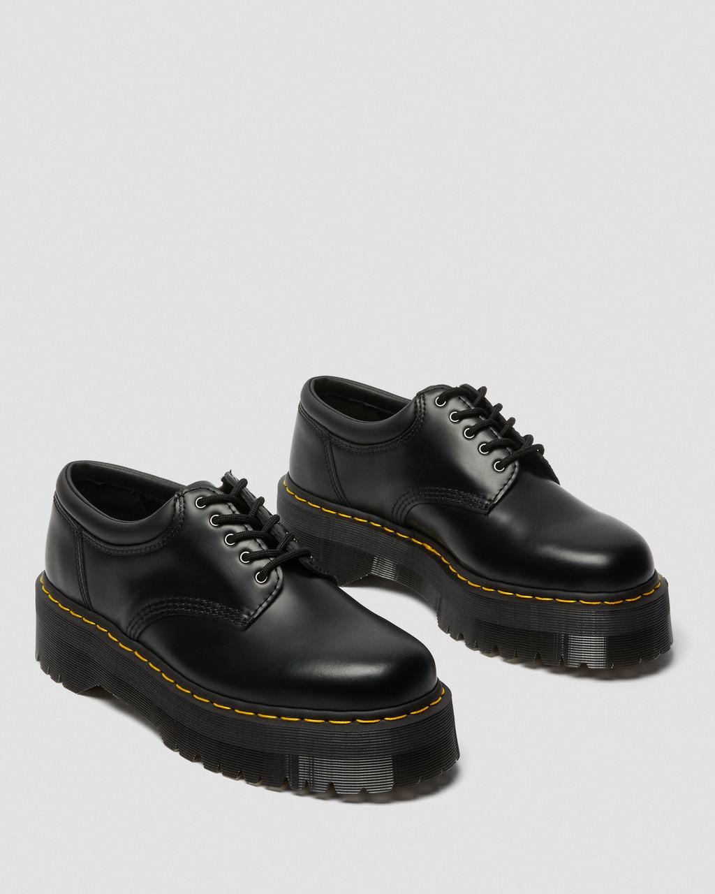 Zapatos Casual Dr Martens 8053 Leather Platform Mujer Negros | 66074711