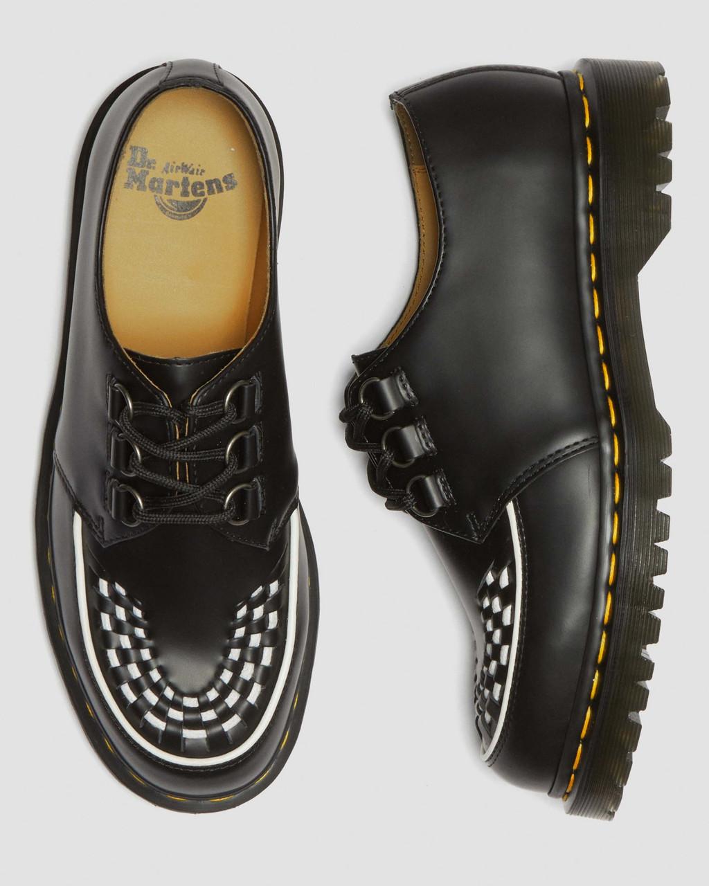 Zapatos Creepers Dr Martens Ramsey Smooth Leather Hombre Negros | 14524702