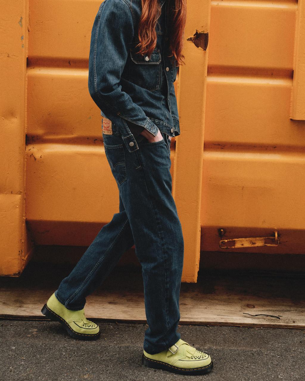 Zapatos Creepers Dr Martens Ramsey Suede Kiltie Buckle Mujer Verdes | 99568931