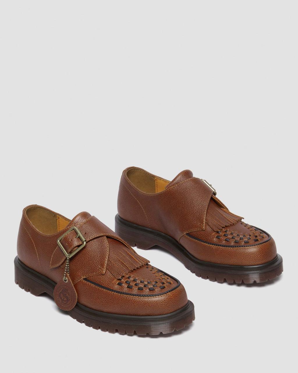 Zapatos Creepers Dr Martens Ramsey Westminster Leather Buckle Hombre Marrom | 56983982