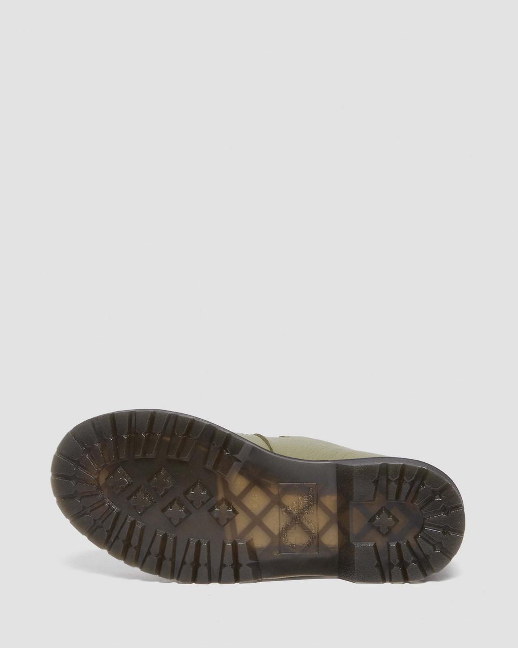 Zapatos Mary Jane Dr Martens 8065 Virginia Leather Mujer Verde Oliva | 85900056
