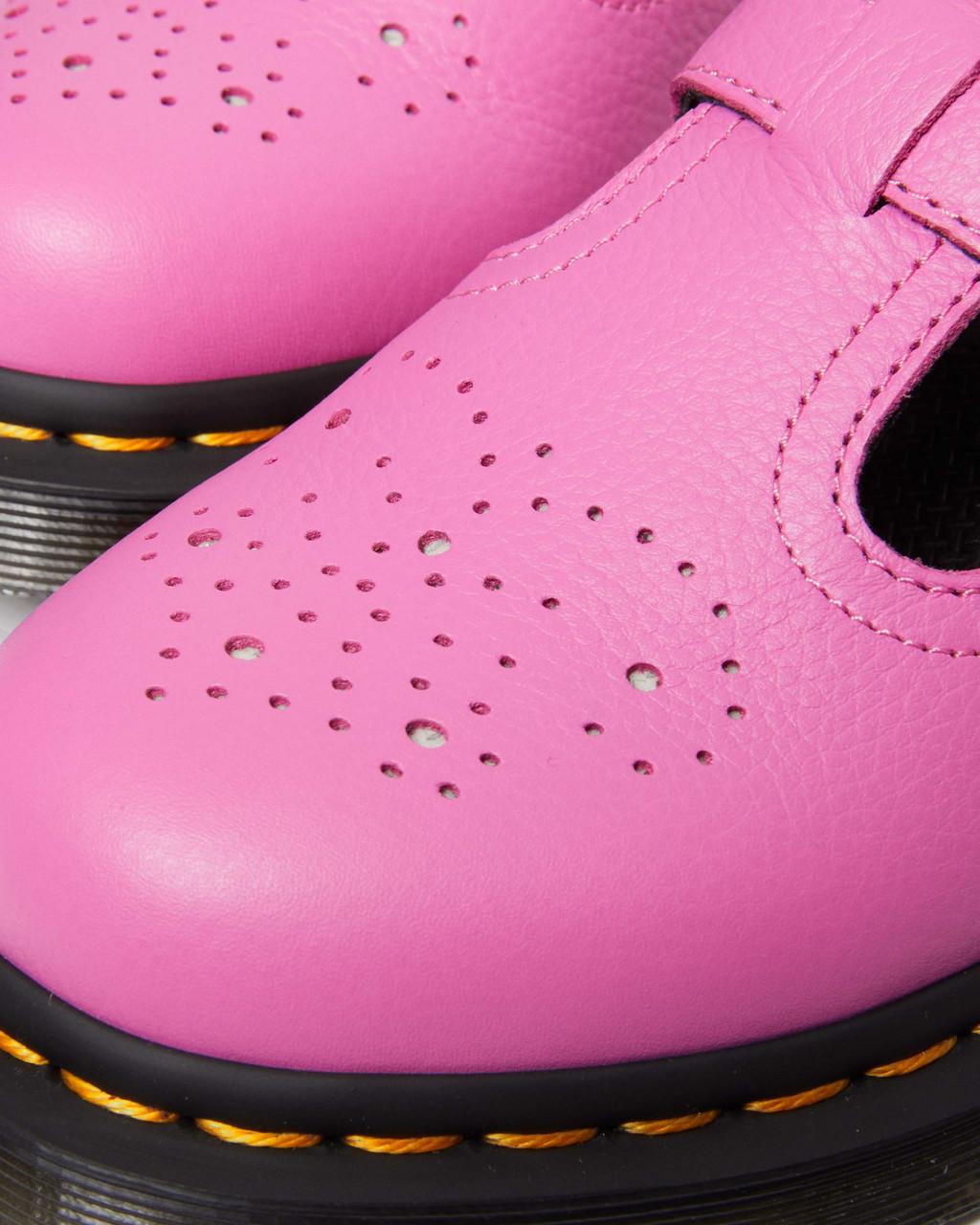 Zapatos Mary Jane Dr Martens 8065 Virginia Leather Mujer Rosas | 87445016