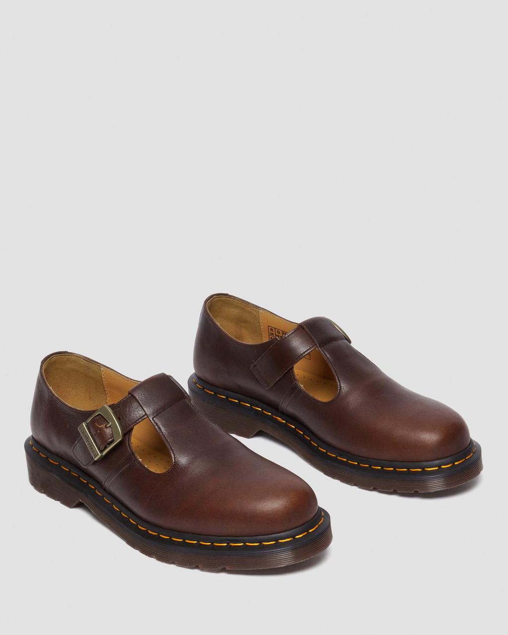 Zapatos Mary Jane Dr Martens T-Bar Regency Leather Hombre Vino | 32589068