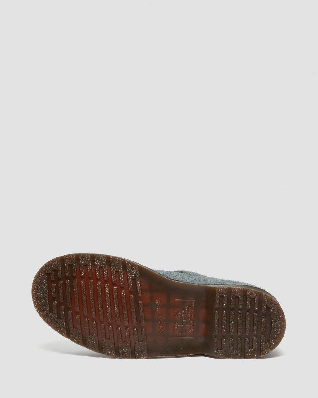Zapatos Mary Jane Dr Martens T-Bar Suede Mujer Grises | 18728185