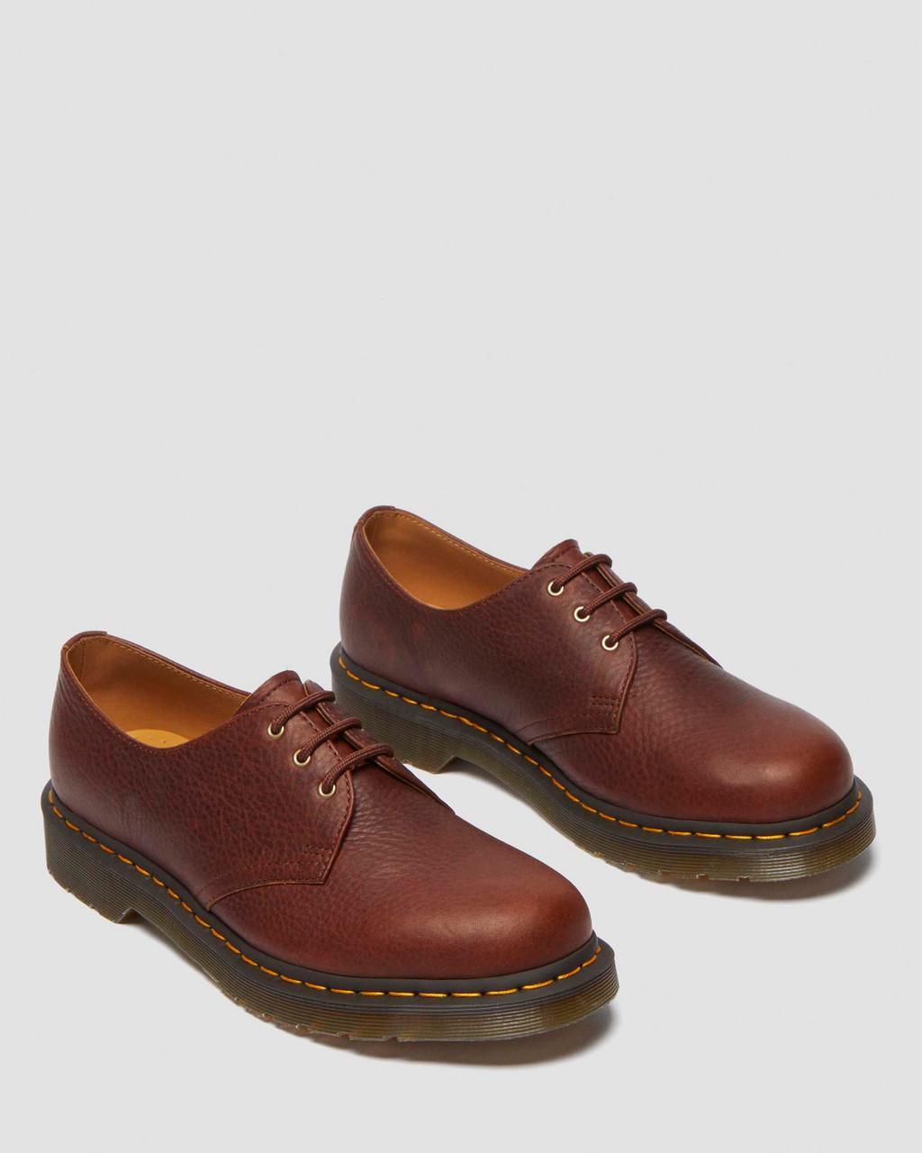 Zapatos Oxford Dr Martens 1461 Ambassador Leather Mujer Marrom | 14524184