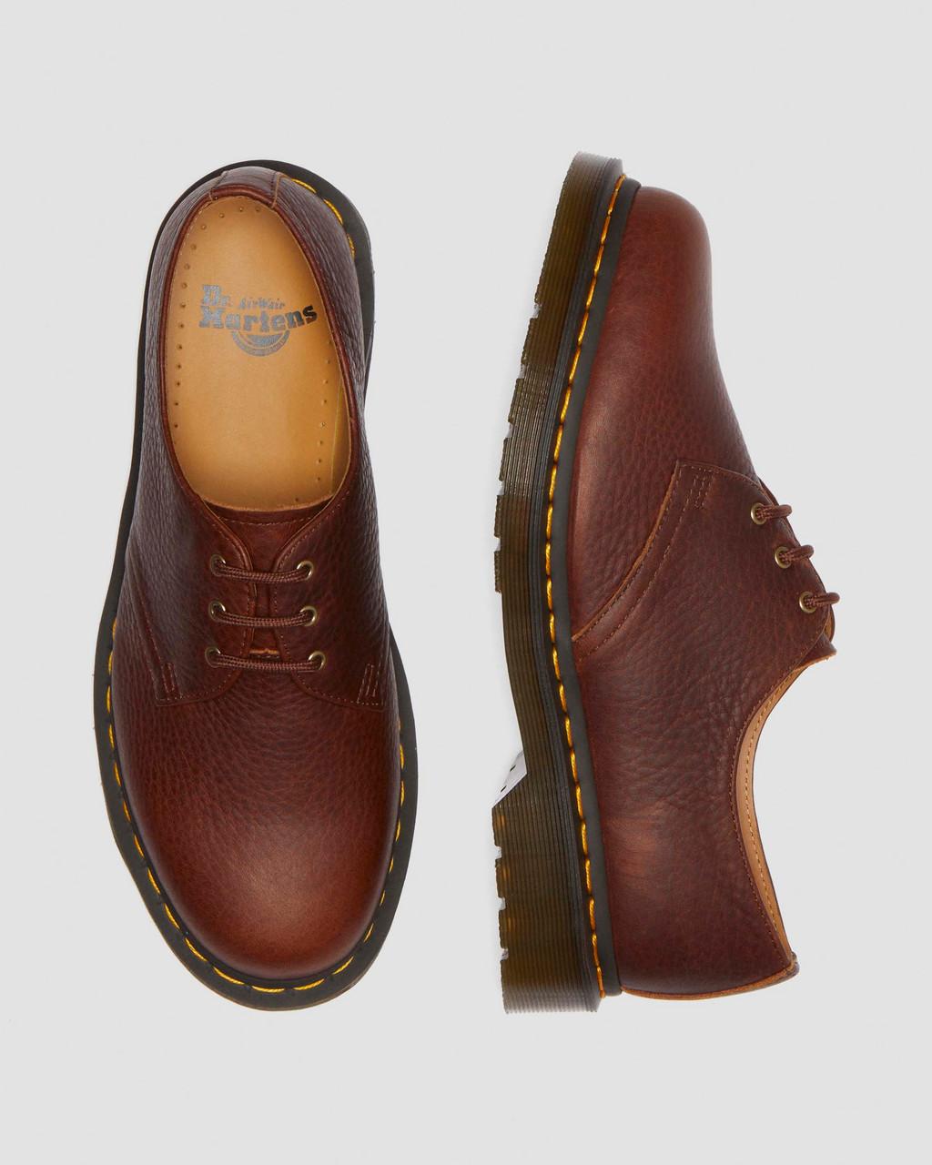 Zapatos Oxford Dr Martens 1461 Ambassador Leather Mujer Marrom | 14524184