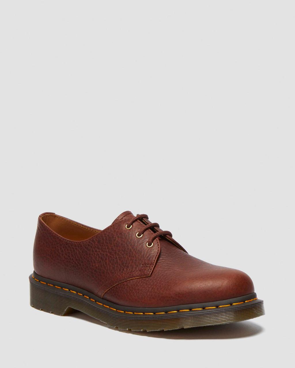 Zapatos Oxford Dr Martens 1461 Ambassador Leather Mujer Marrom | 14524184