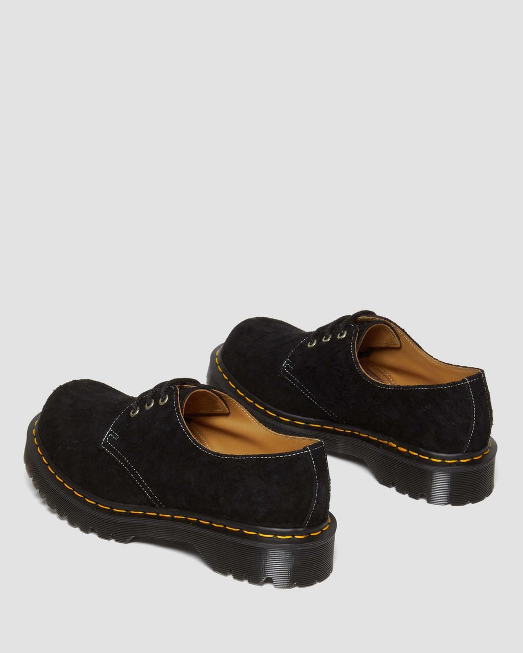 Zapatos Oxford Dr Martens 1461 Bex Made in England Emboss Suede Hombre Negros | 37910362