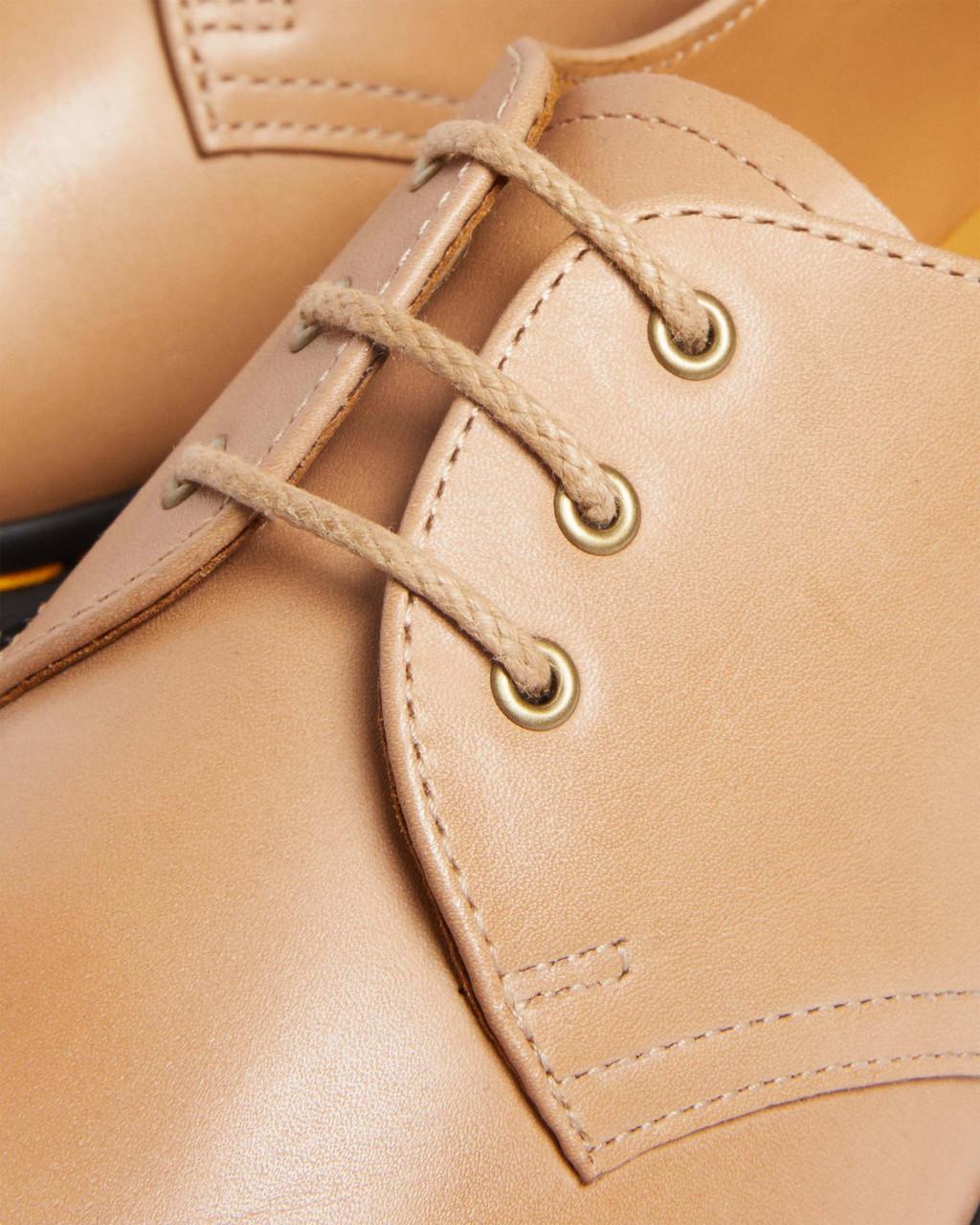 Zapatos Oxford Dr Martens 1461 Carrara Leather Mujer Beige | 19606097