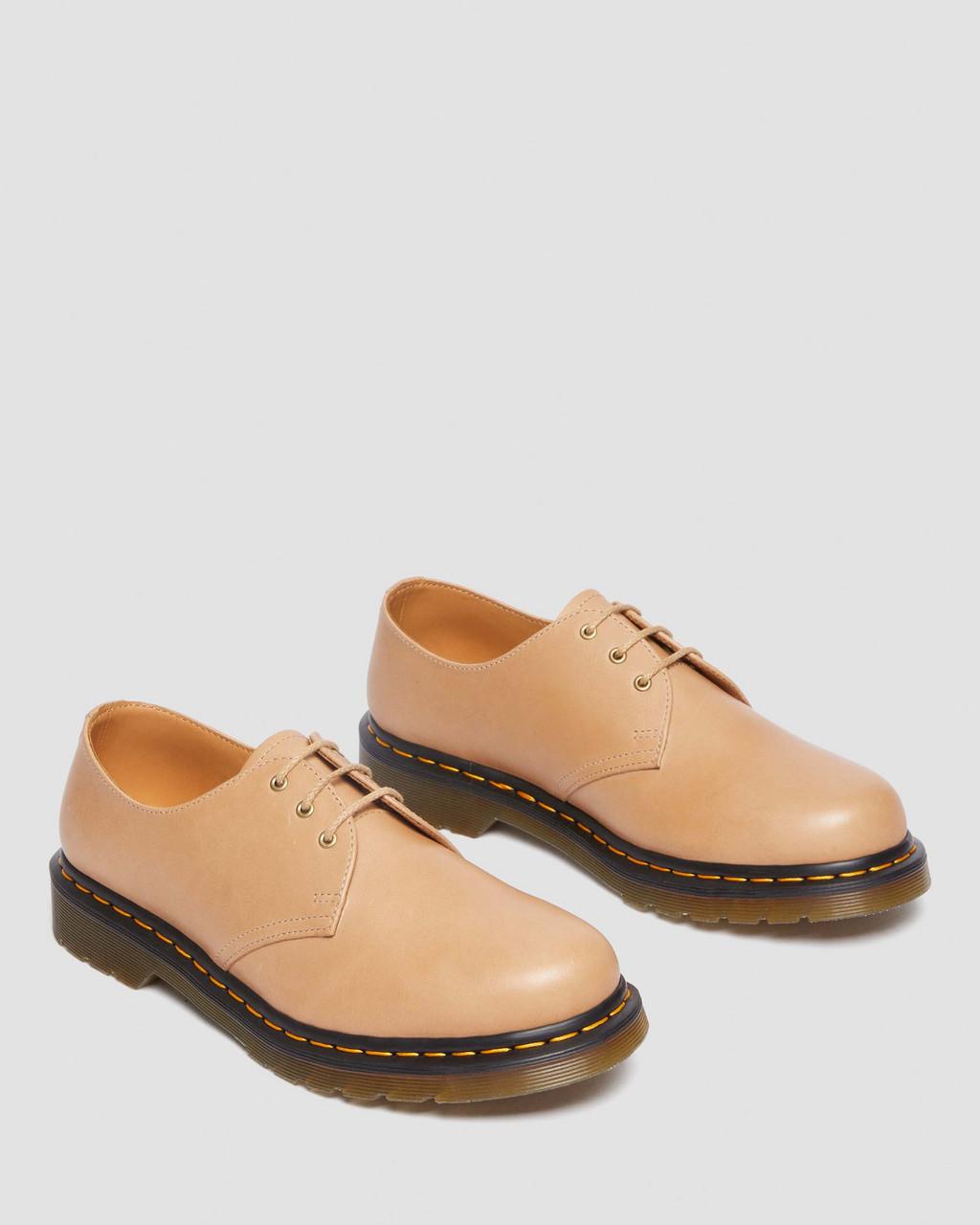 Zapatos Oxford Dr Martens 1461 Carrara Leather Mujer Beige | 19606097