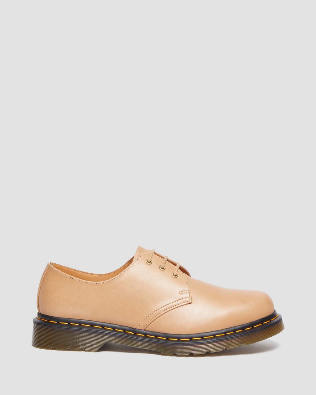 Zapatos Oxford Dr Martens 1461 Carrara Leather Mujer Beige | 19606097