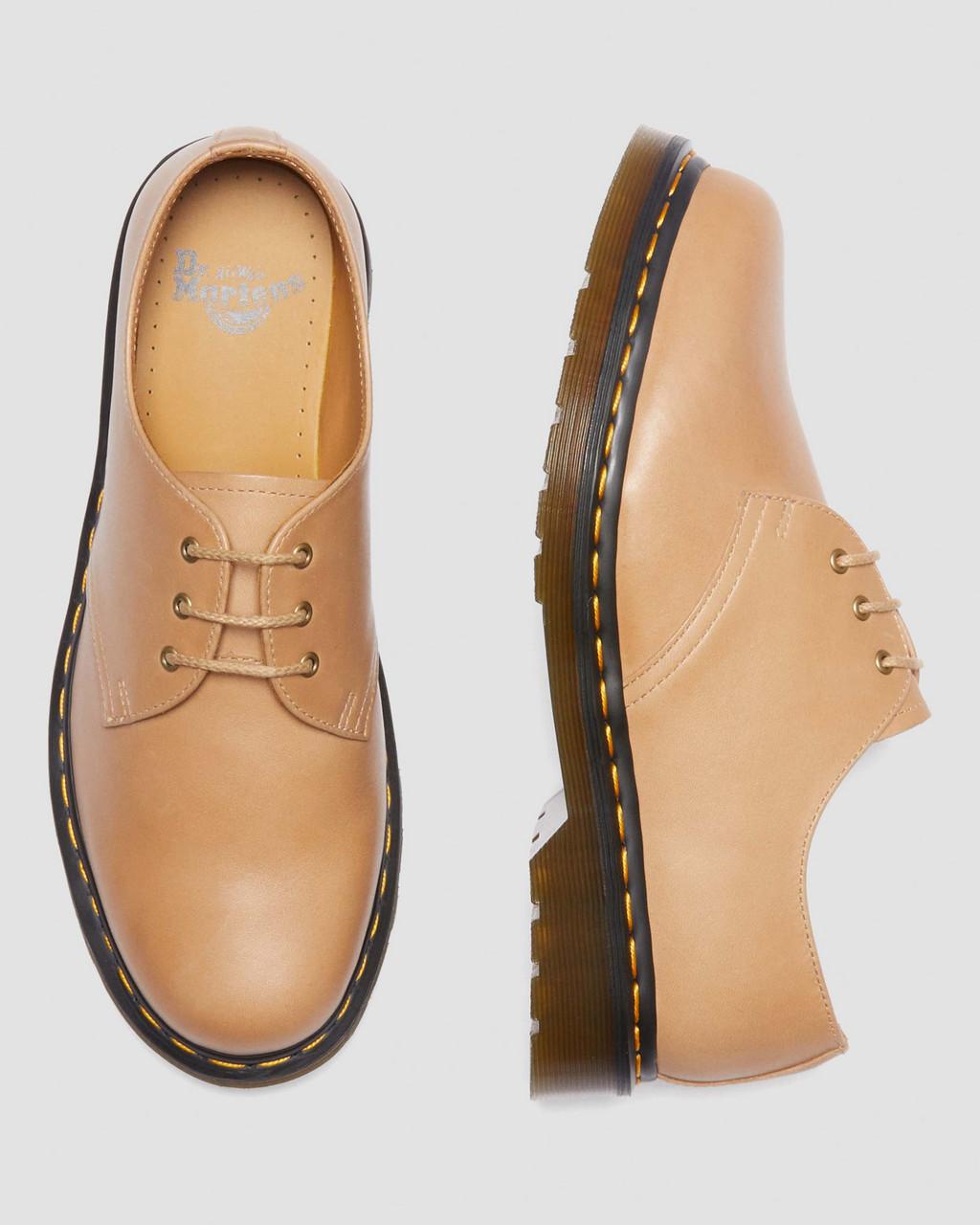 Zapatos Oxford Dr Martens 1461 Carrara Leather Mujer Beige | 19606097