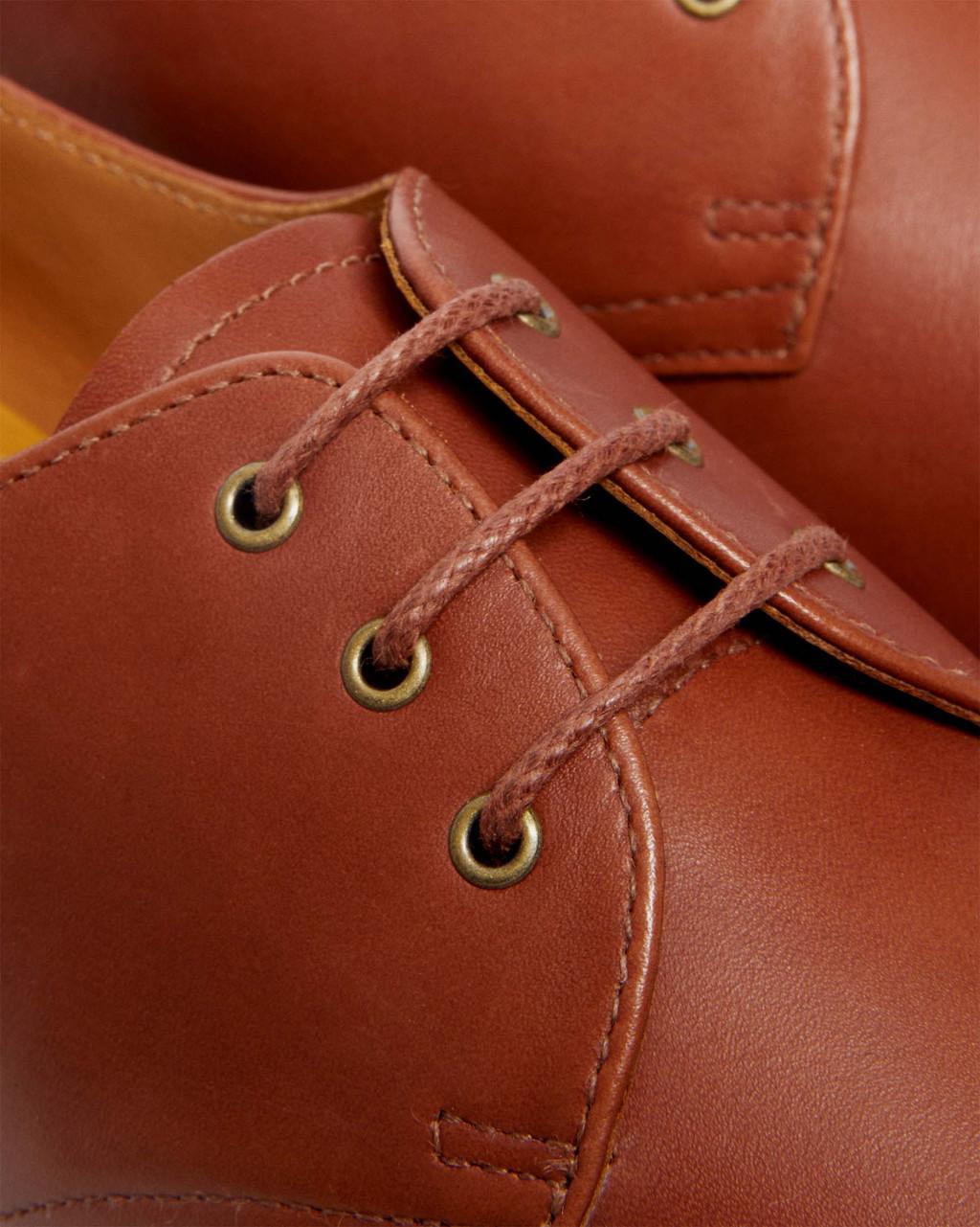 Zapatos Oxford Dr Martens 1461 Carrara Leather Mujer Marrom | 47356091