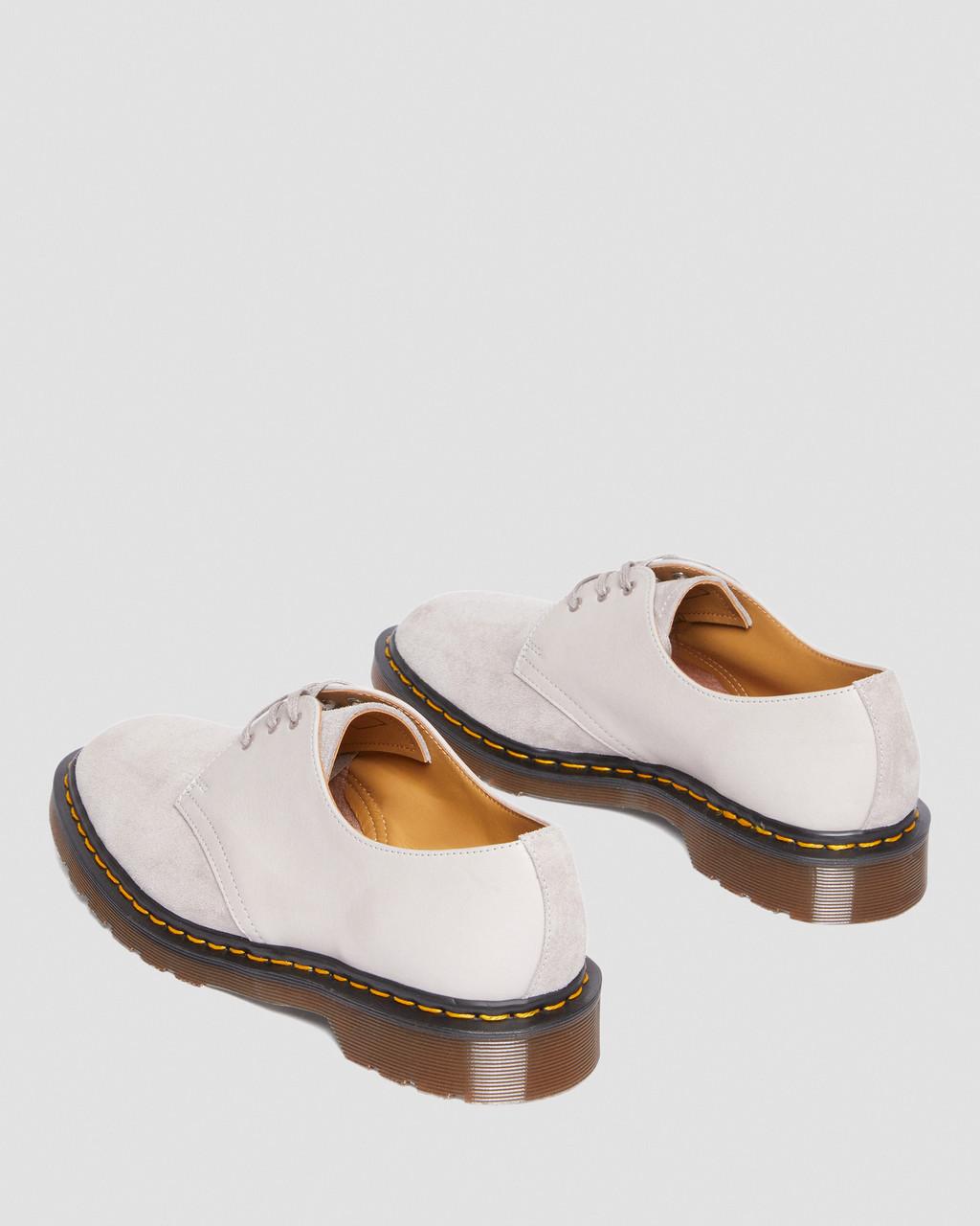 Zapatos Oxford Dr Martens 1461 Made in England Suede Mujer Grises | 92417292