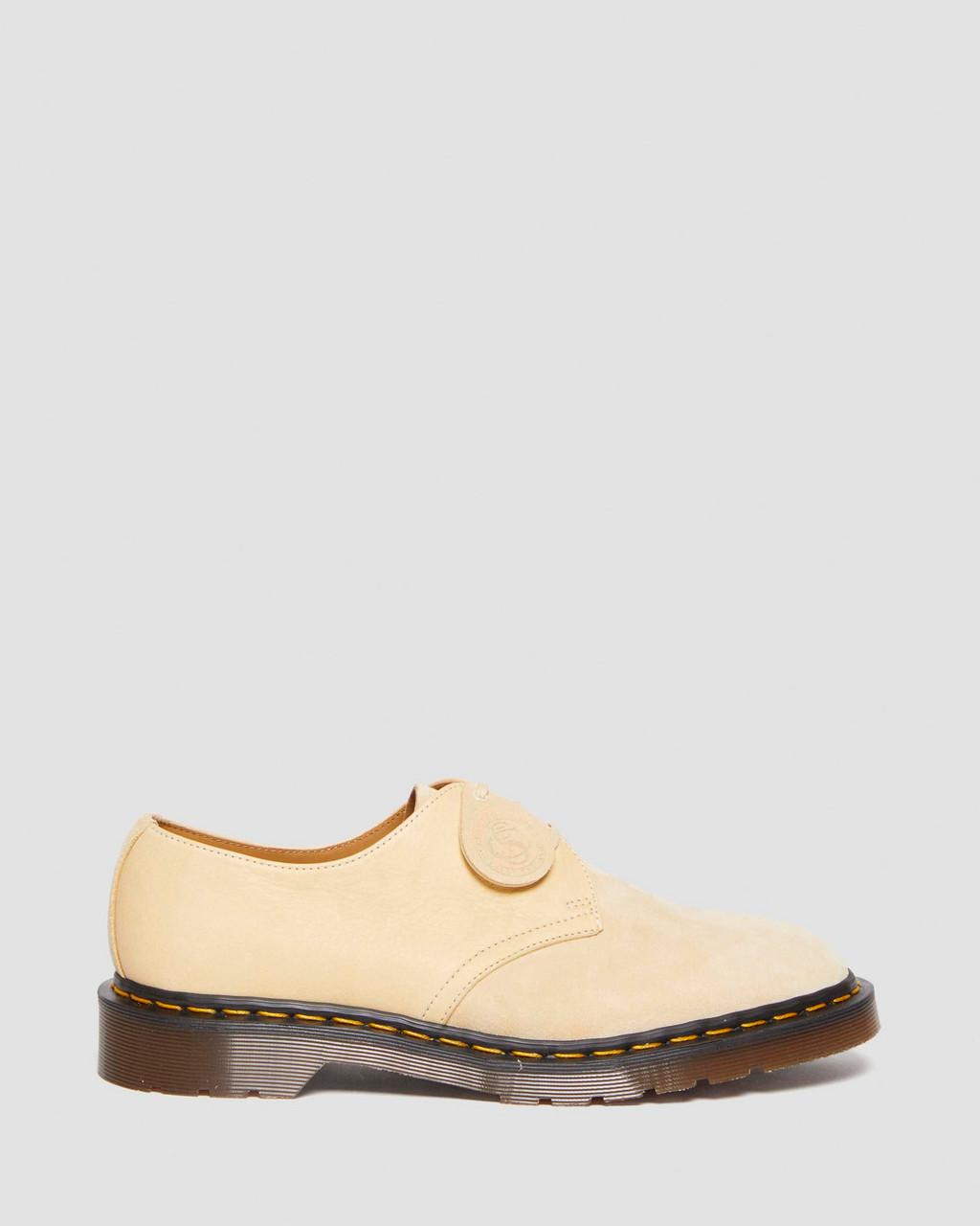 Zapatos Oxford Dr Martens 1461 Made in England Suede Hombre Marrom | 70466814
