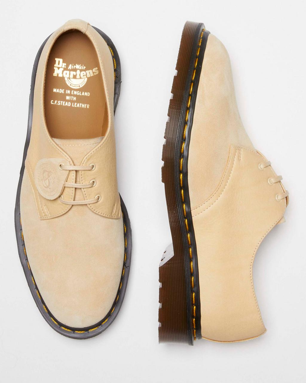 Zapatos Oxford Dr Martens 1461 Made in England Suede Hombre Marrom | 70466814