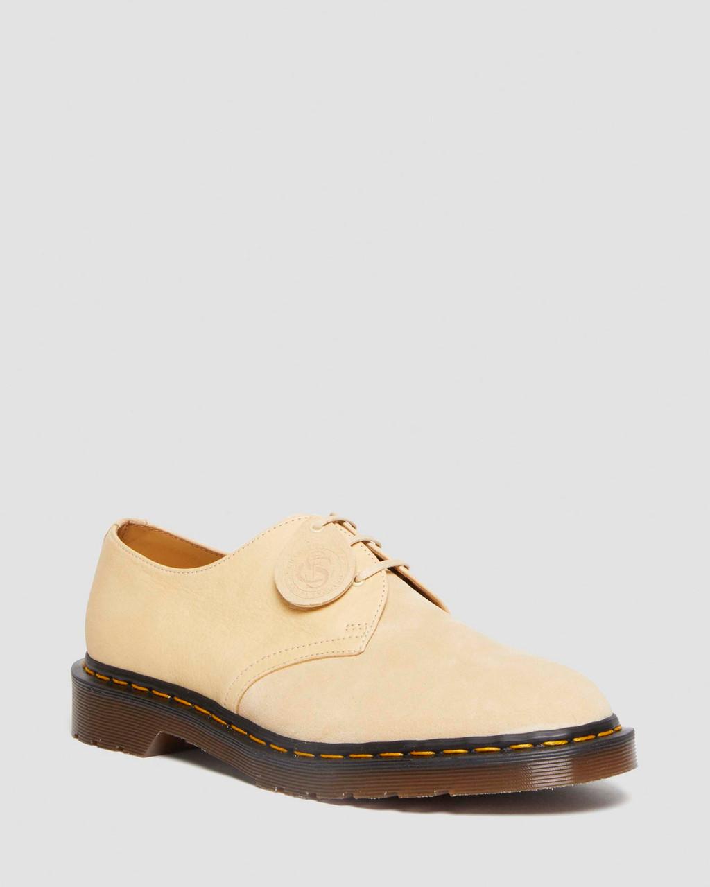 Zapatos Oxford Dr Martens 1461 Made in England Suede Hombre Marrom | 70466814