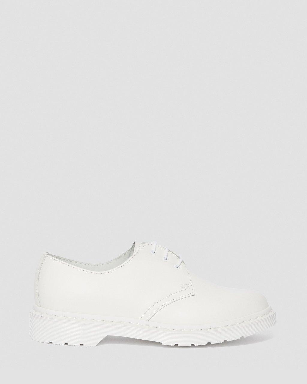 Zapatos Oxford Dr Martens 1461 Mono Smooth Leather Hombre Blancos | 16354130