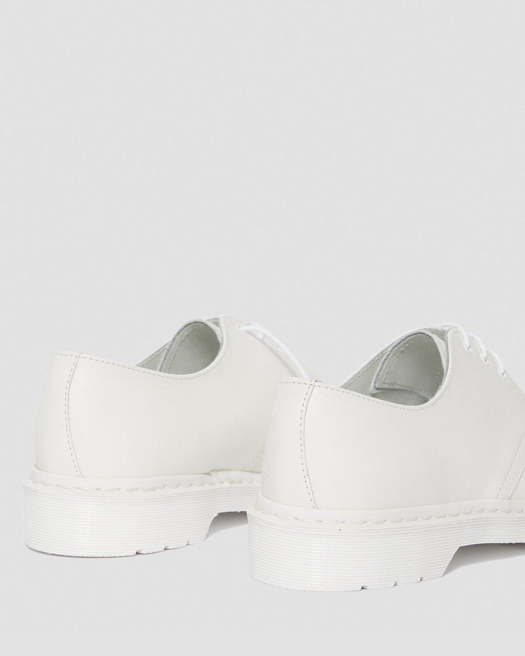 Zapatos Oxford Dr Martens 1461 Mono Smooth Leather Hombre Blancos | 16354130
