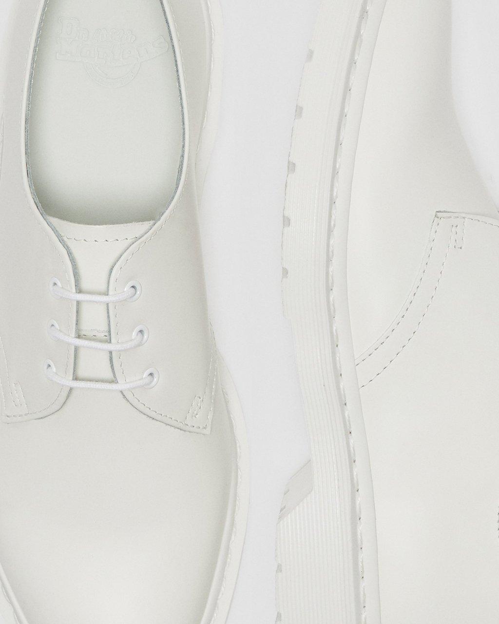 Zapatos Oxford Dr Martens 1461 Mono Smooth Leather Hombre Blancos | 16354130