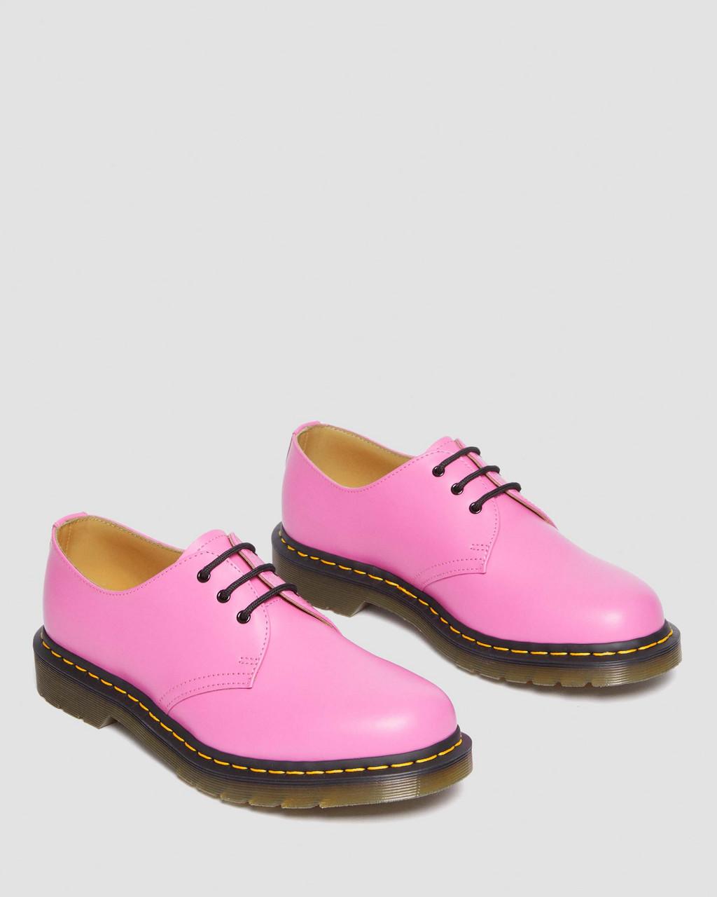 Zapatos Oxford Dr Martens 1461 Smooth Leather Mujer Rosas | 84269440