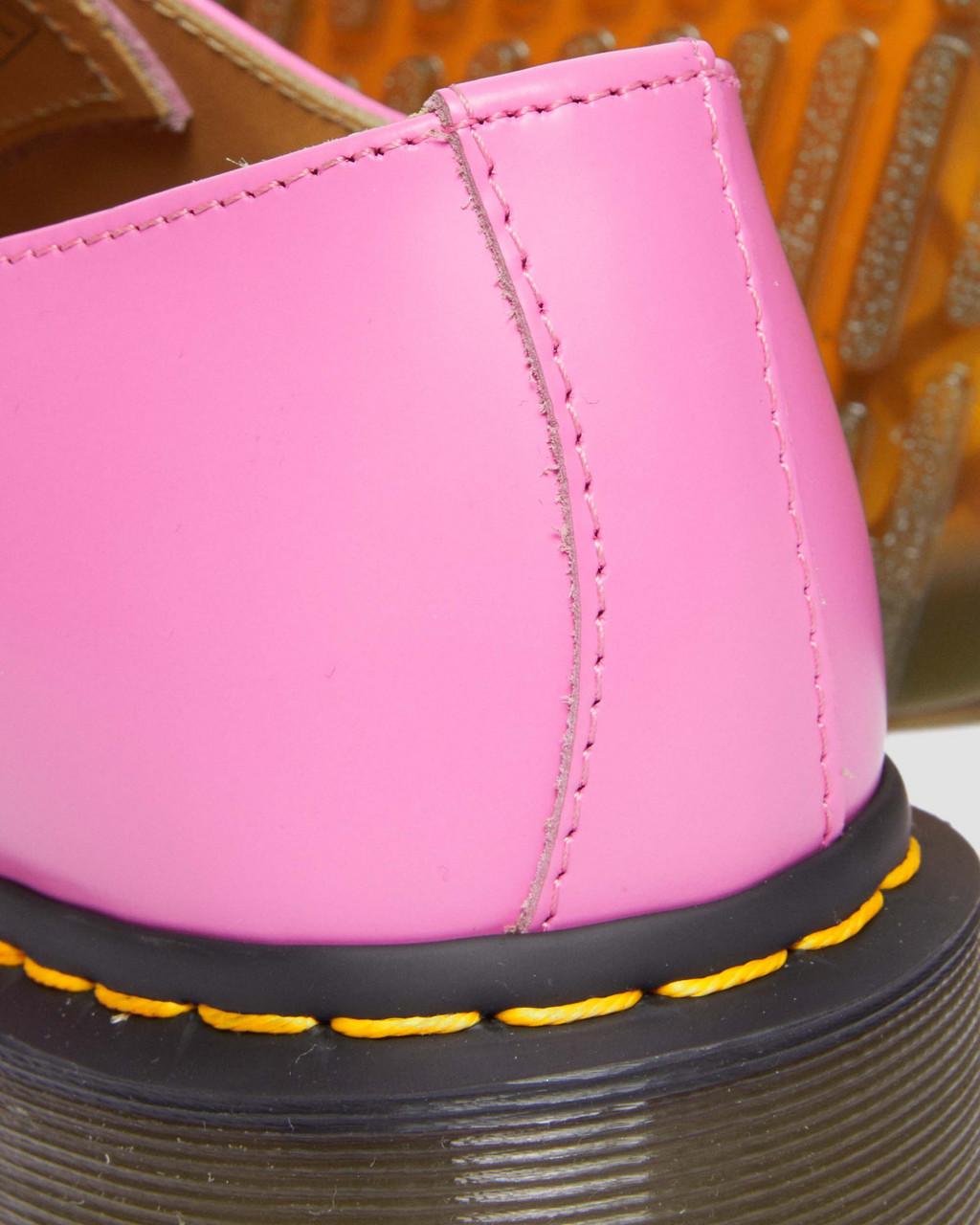 Zapatos Oxford Dr Martens 1461 Smooth Leather Mujer Rosas | 84269440
