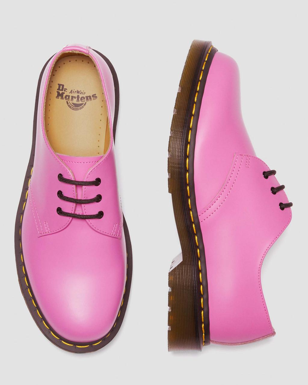 Zapatos Oxford Dr Martens 1461 Smooth Leather Mujer Rosas | 84269440