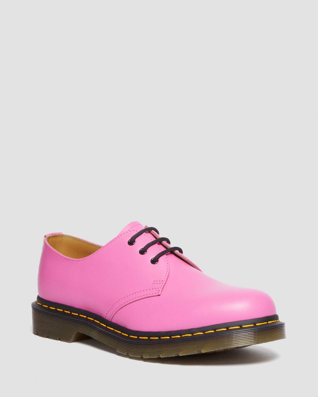 Zapatos Oxford Dr Martens 1461 Smooth Leather Mujer Rosas | 84269440
